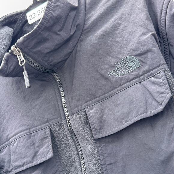 The North Face Other - The North Face Fleece Jacket Mens Large Gray Full Zip Outdoor Hiking Softshell